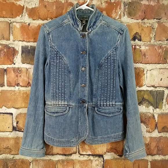 J. Jill Jackets & Blazers - NWOT J Jill Denim Hacket Small Tall